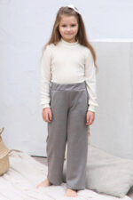 kelnės mergaitėms merino vilnos