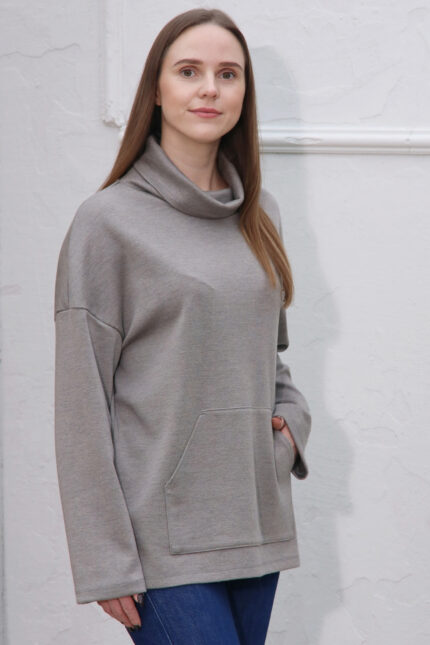 laisvalaikio komplektas moterims pilkas