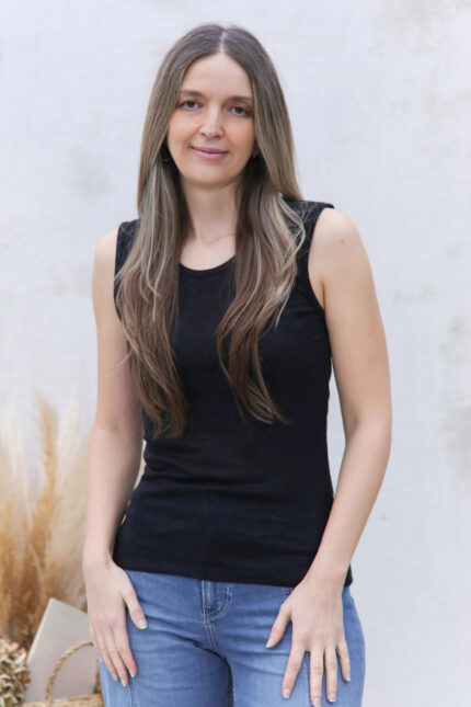 lininiai marškinėliai moterims