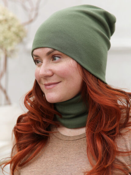 moteriška kepurė iš merino vilnos