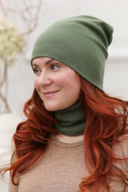 moteriška kepurė iš merino vilnos