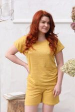 pižamos šortai geltoni