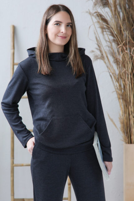 šiltas moteriškas džemperis