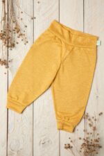 Lino kelnytės kūdikiui iš minkšto lino trikotažo