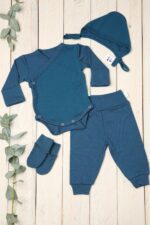 Kūdikio kraitelis iš merino vilnos kūdikio drabužėliai