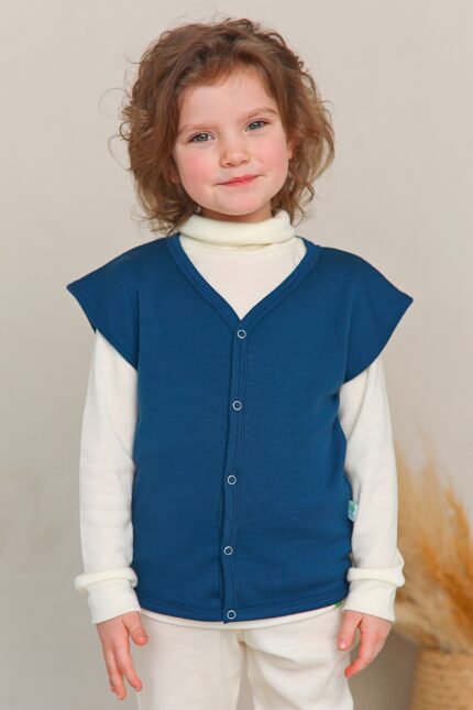 Merino vilnos liemenė vaikams