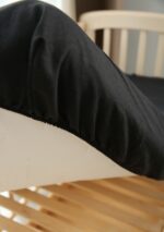 Paklodė su guma kūdikiui iš lino - Image 4