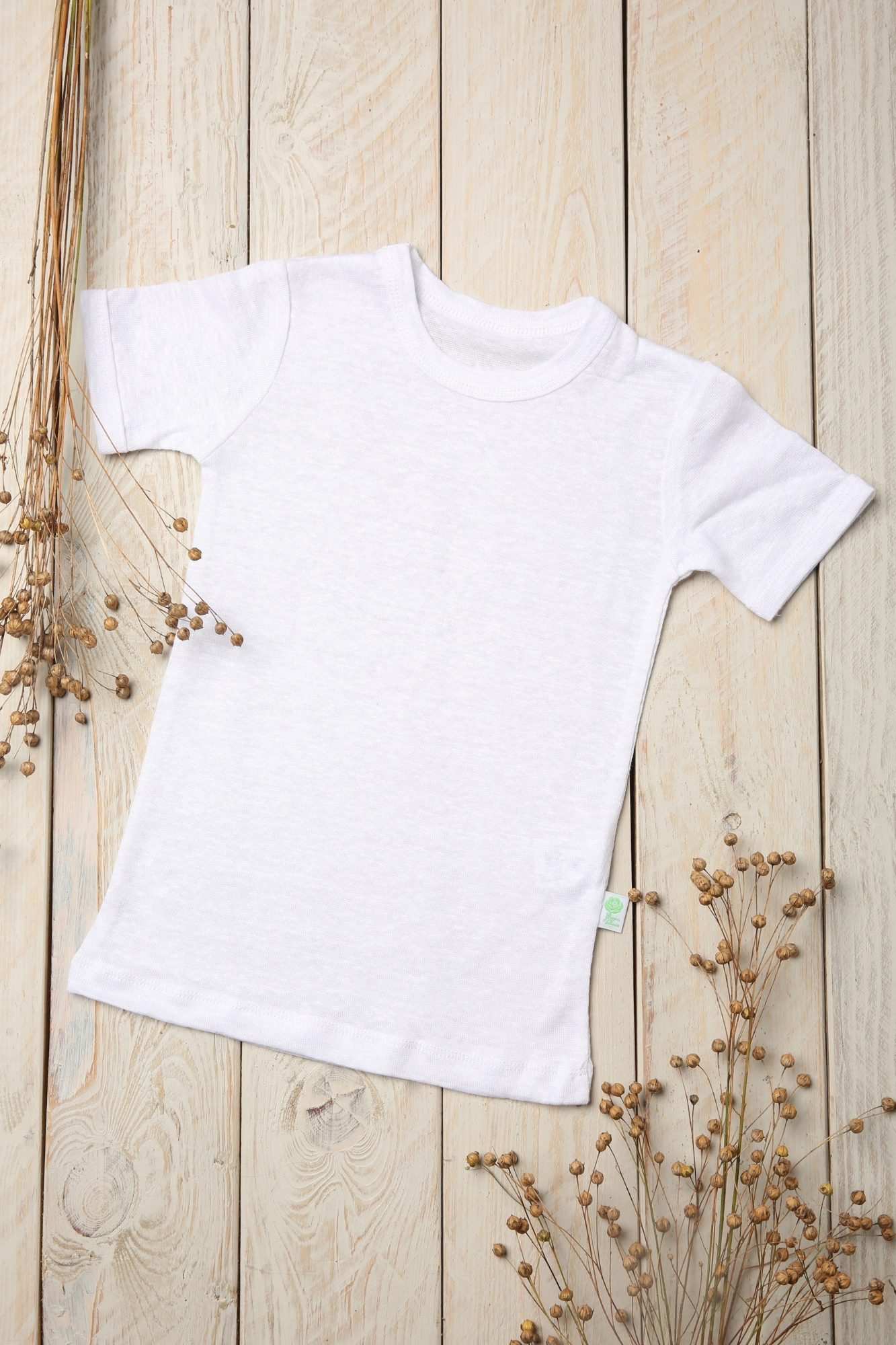 vaikiski-lino-marskineliai vaikiški lino marškinėliai